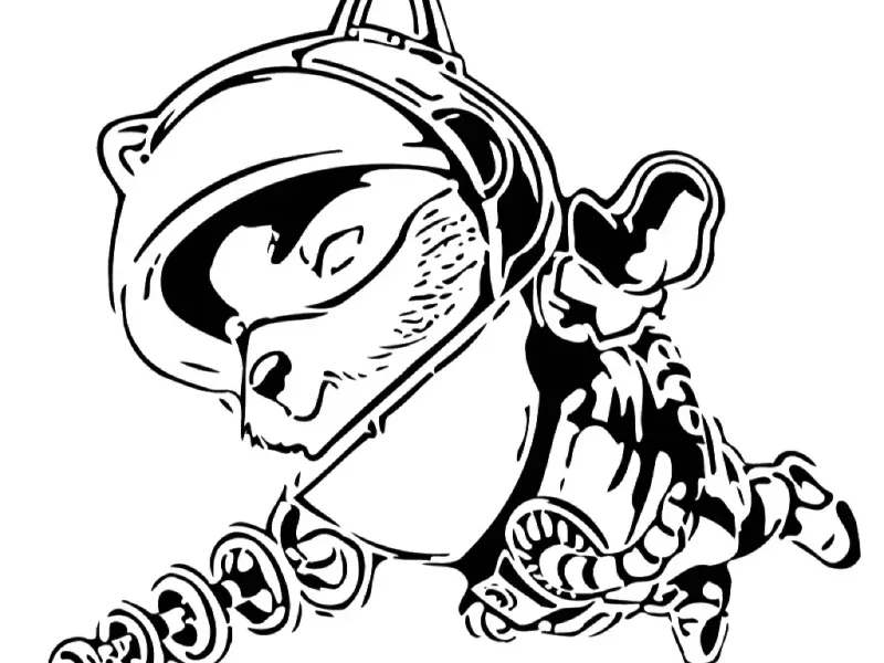 LOL Teemo stencil