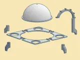 K2 Plus Riser with Dome Top Feed. (MMW‑K2PW‑RDTF)-3