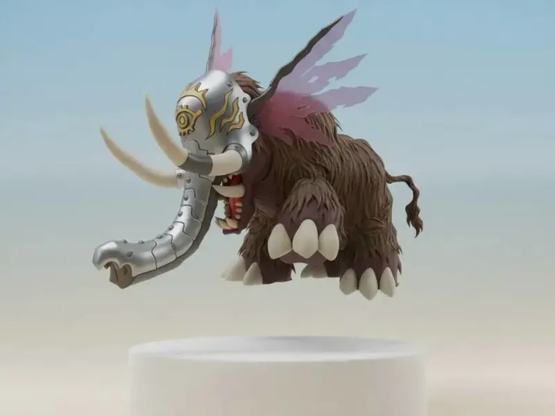 Mammon Digimon Creature Model