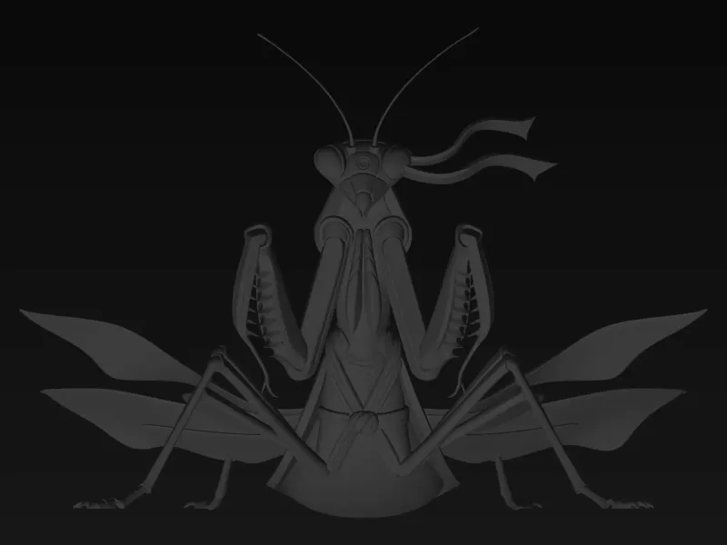 ninja mantis model