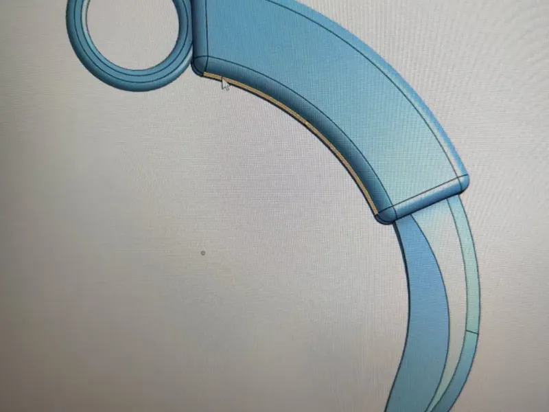 couteau karambit entraînement 