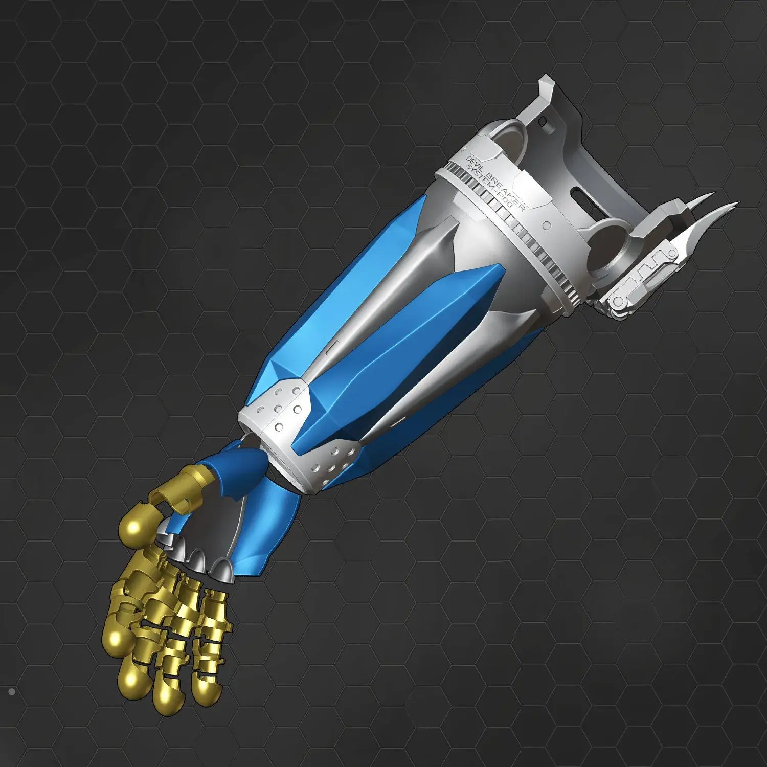 DMC5 Devil May Cry 5 Nero Devil Breaker Overture arm cosplay
