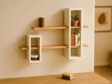 Miniature Dollhouse Wall Shelf - Dollhouse Furniture-1