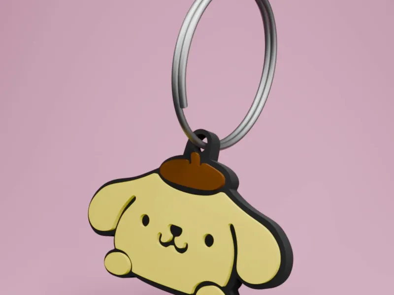 Pompompurin | Serie Portachiavi Sanrio