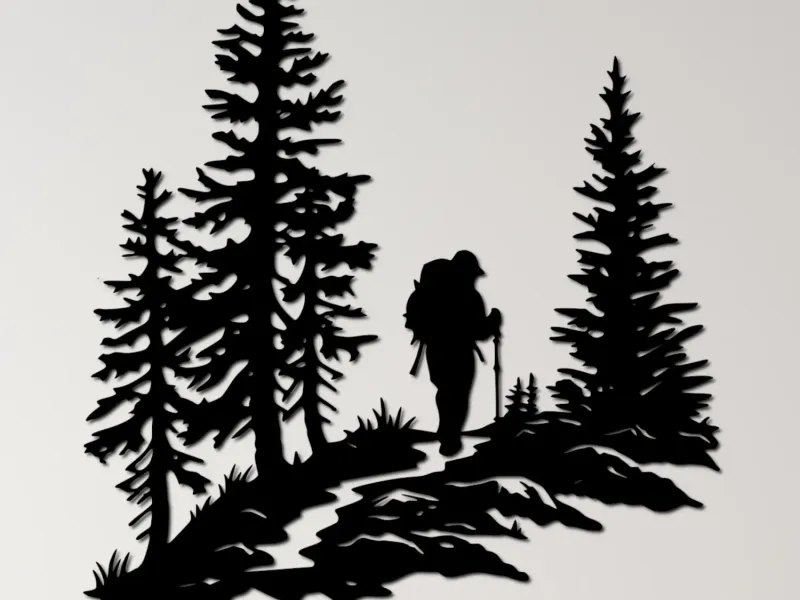 Arte para parede Trail