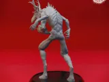 Wendigo - Tabletop Miniature (Pre-Supported STL)-3