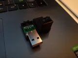 USB-A male case cover with button (USB-A on soldering board)-2