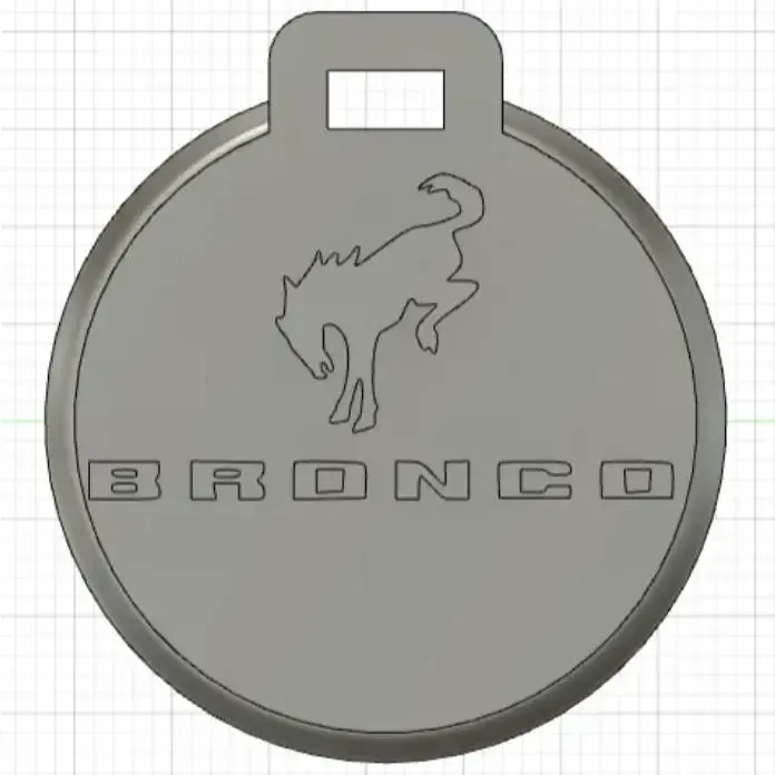 Pendentif porte clé Ford Bronco / Ford Bronco Key ring ornem