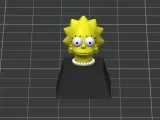 Lisa the Simpsons keycap-1