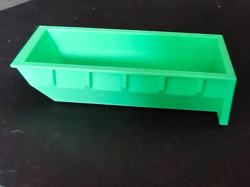 Roll off Dumpster business card holder