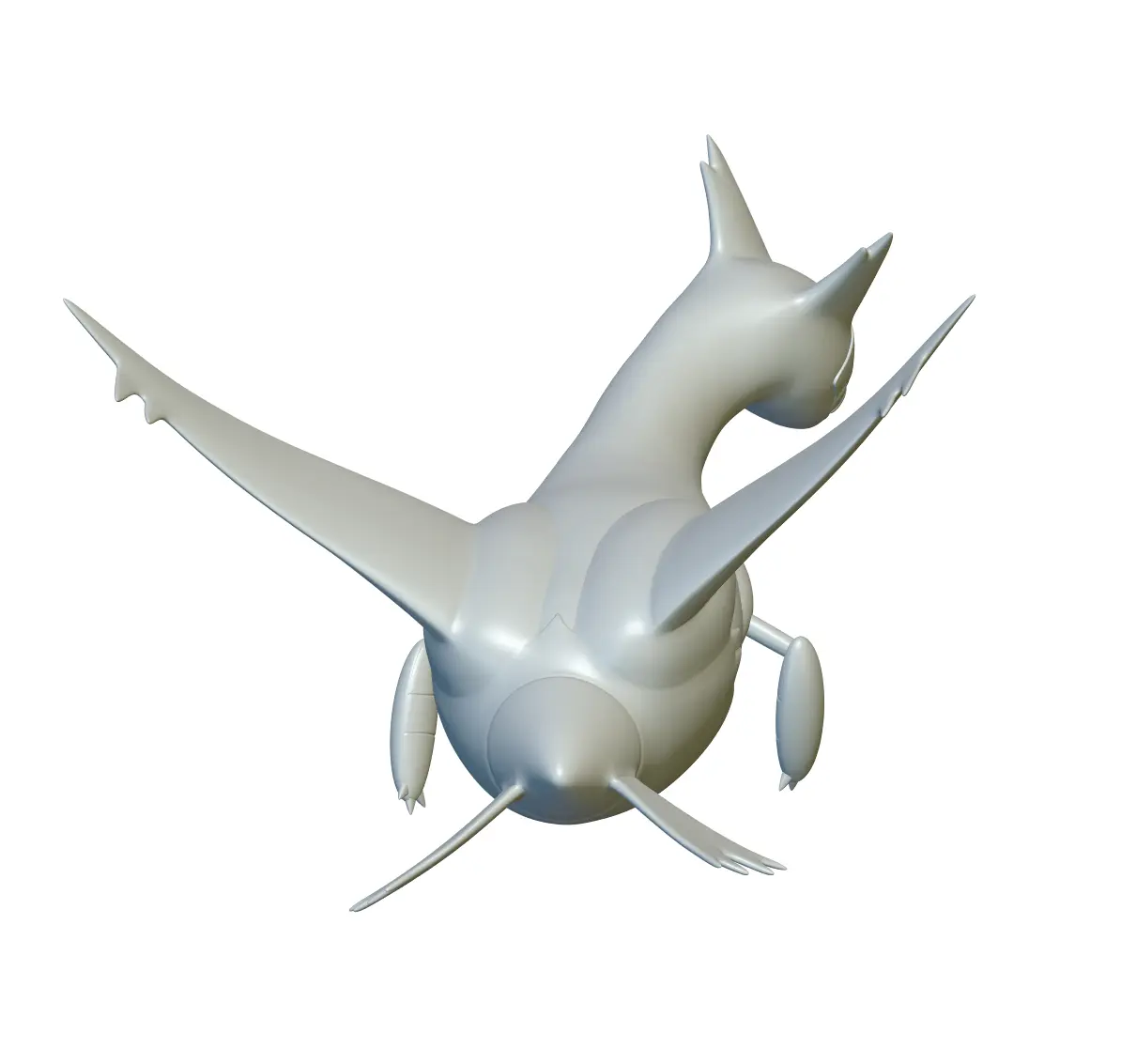 Pokemon Latias #380 - Ready for 3D Printing!