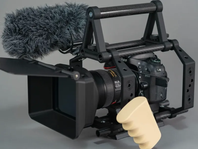 DSLR cage/rail rig with Matte box