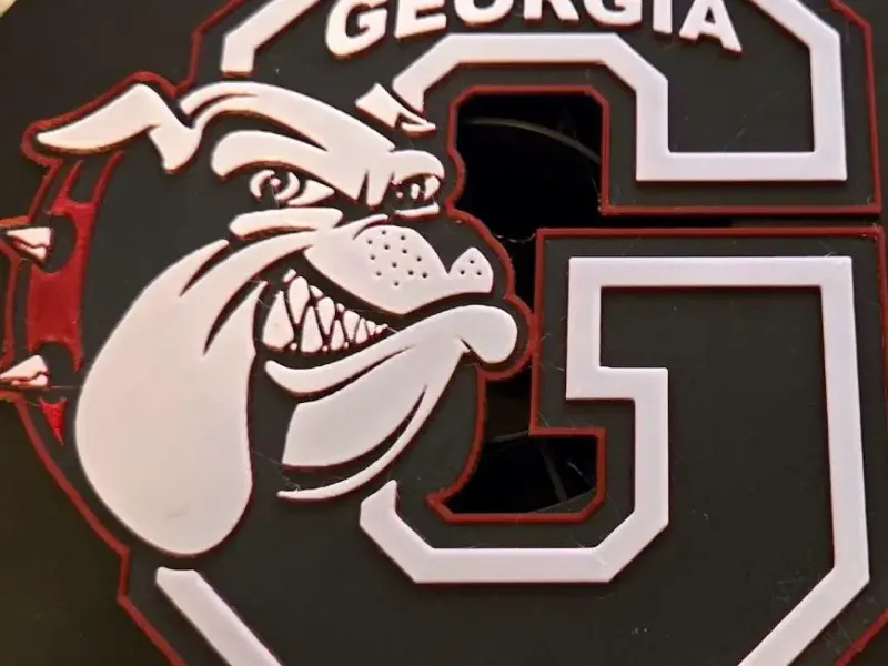 GA bulldawg hueforge