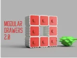 O3D tarafından Modüler Çekmeceler 2.0 - Thingiverse'den-0