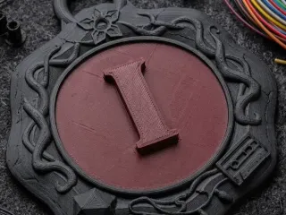 Stranger Things pendant - Letter I by Aza