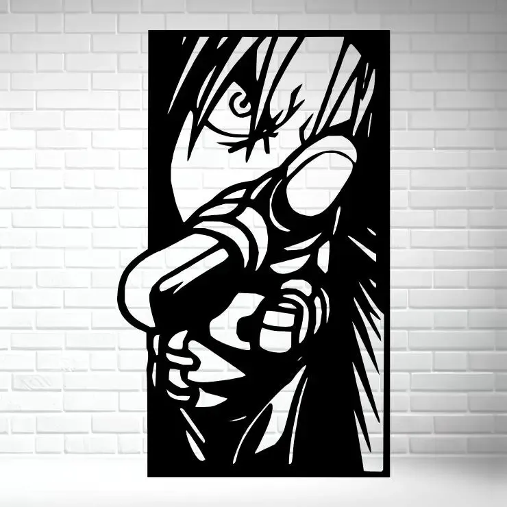 ⚗️🛡️ EDWARD ELRIC WALL ART 2D – FULLMETAL ALCHEMIST