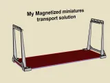Stackable Steel Trays Magnetized Minis Hangers-3