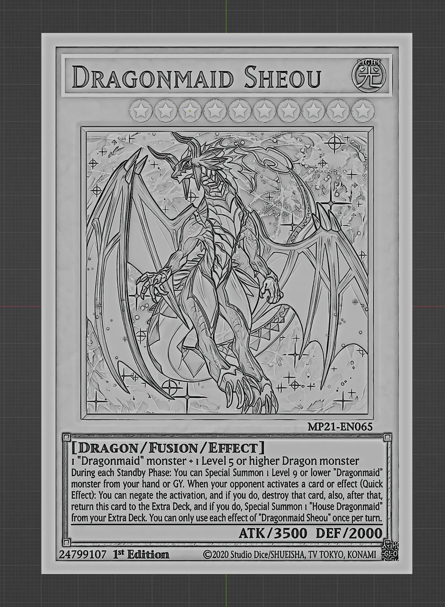 dragonmaid sheou - yugioh