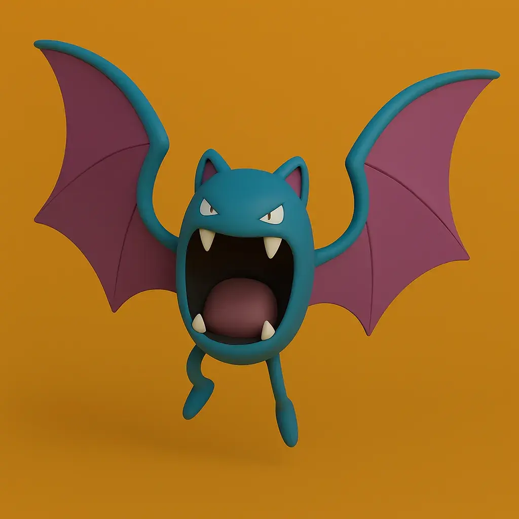 Pokemon battle style - Golbat #042