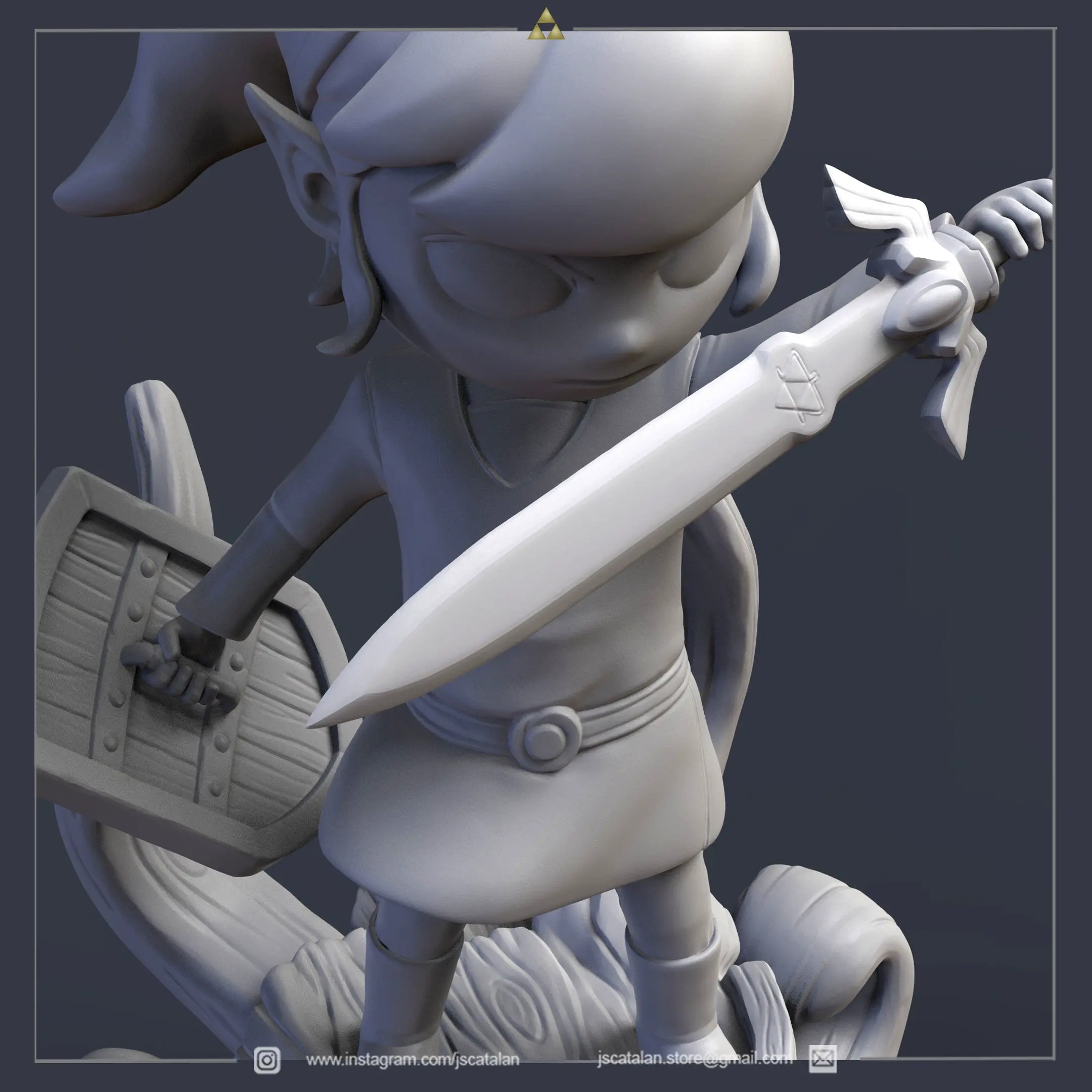 EPIC Toon LINK TLOZ WINDWAKER