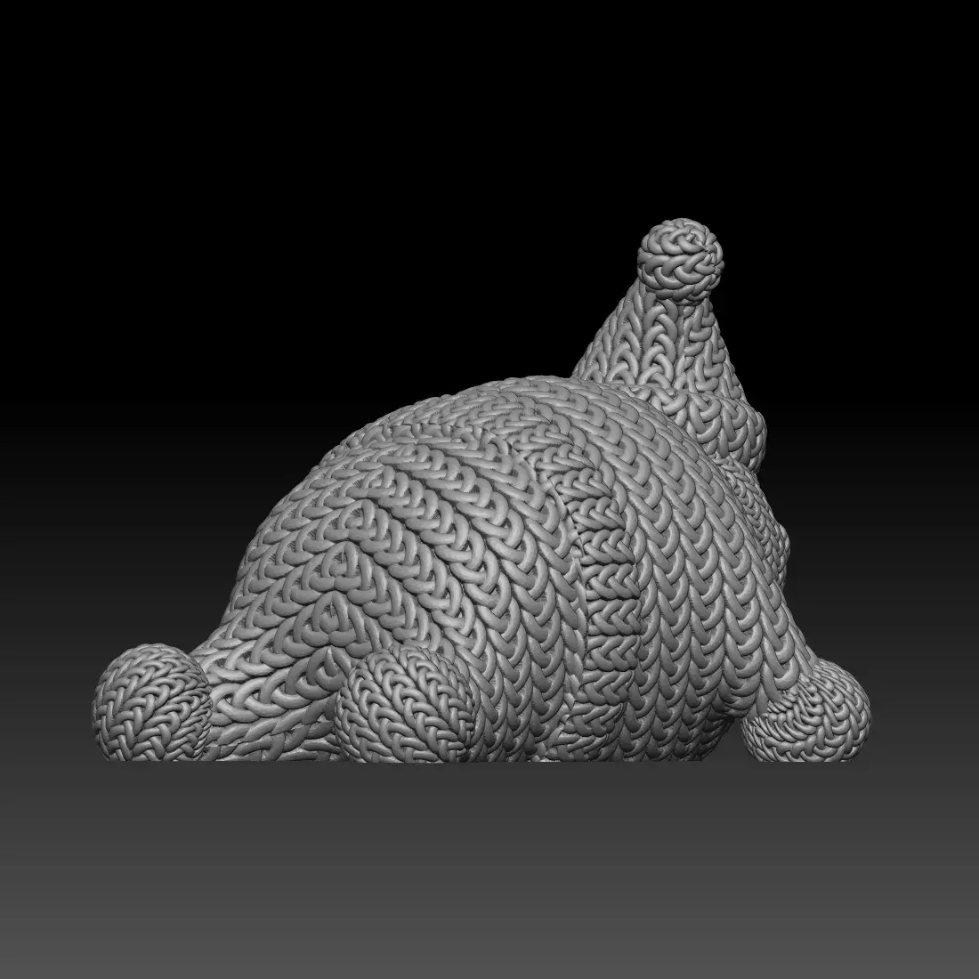 Knitted Santa