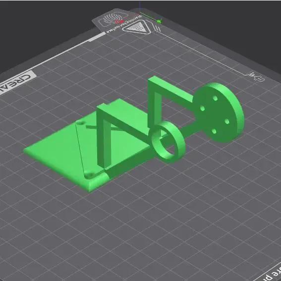 Antweight battle bot chassis top cover