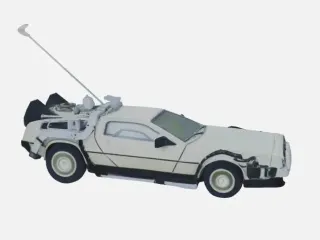 DeLorean Figurine Monocolor