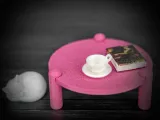 miniatura de casa de muñecas moderna a escala 1:12 - Platillo de taza-3