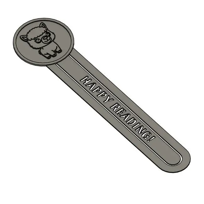 Alpaka Bookmark