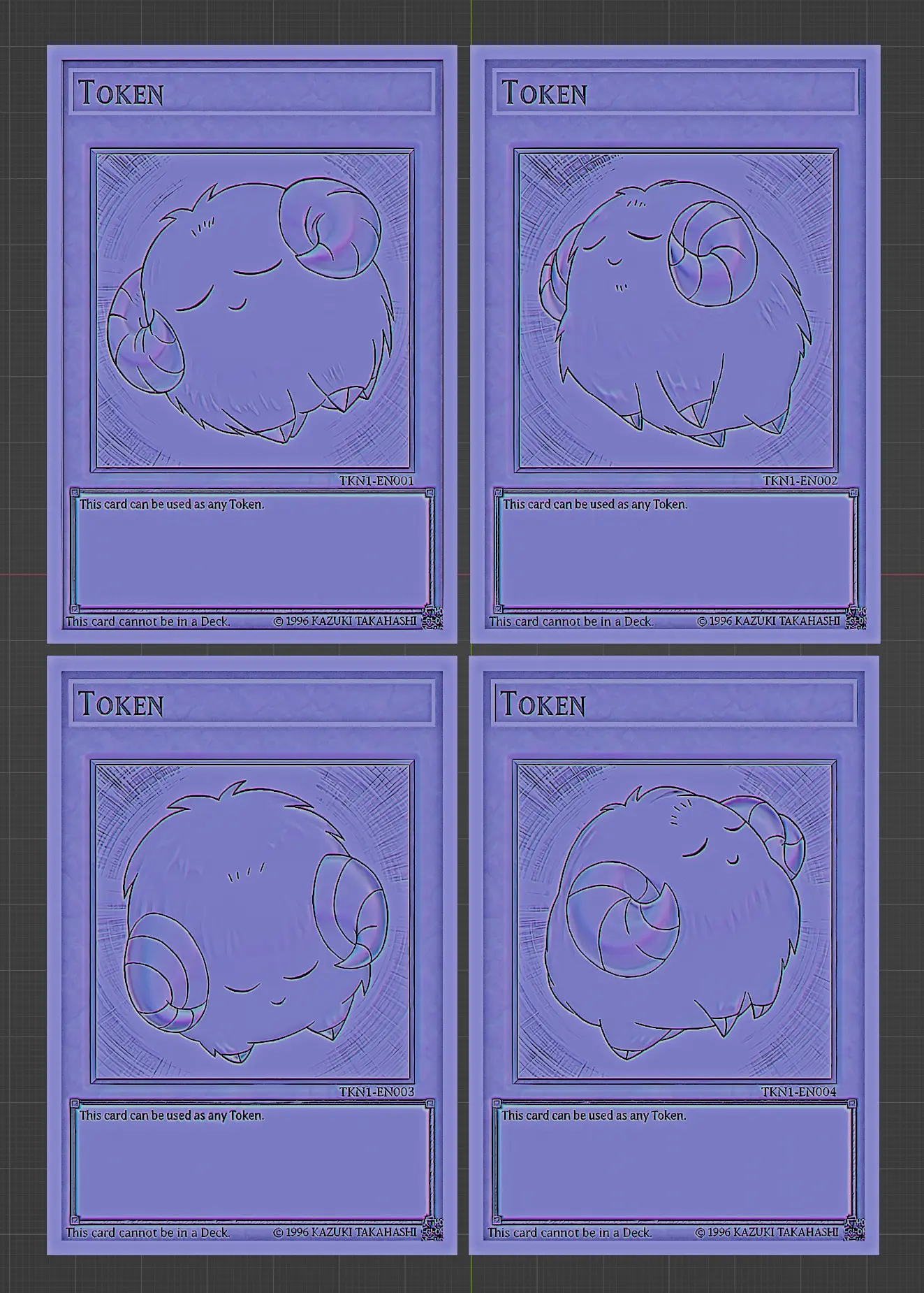 Jeton de bouc émissaire - yugioh