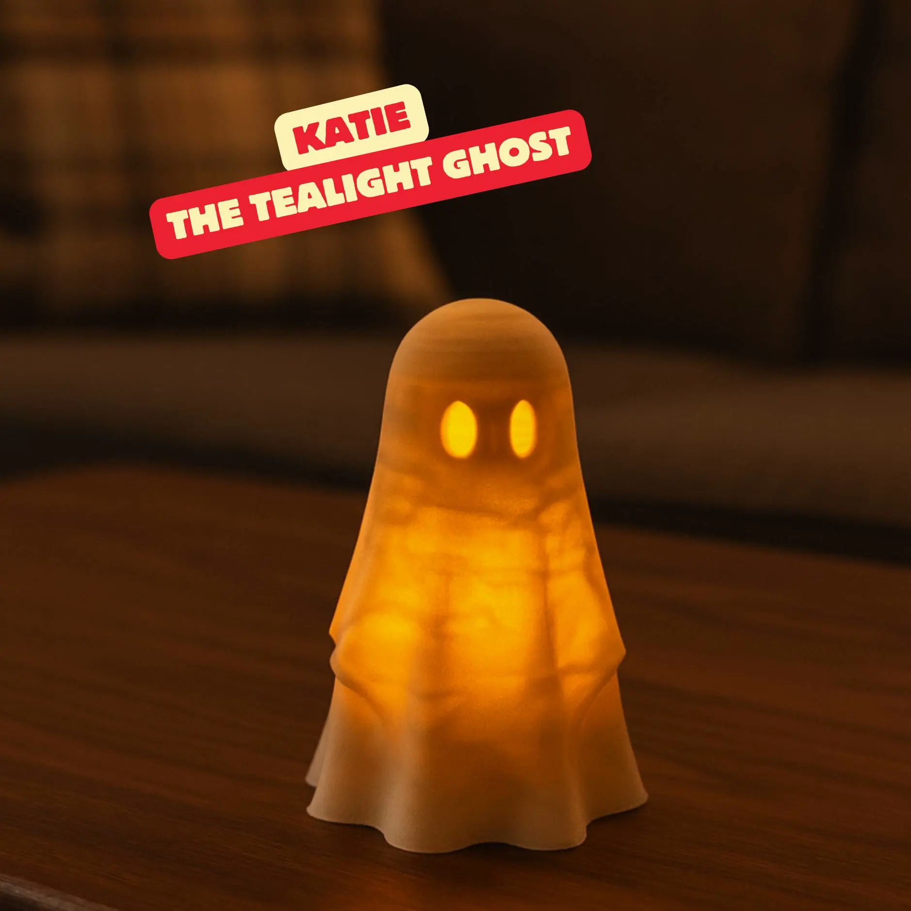 THE TEALIGHT GHOST - KATIE / HALLOWEEN DECOR