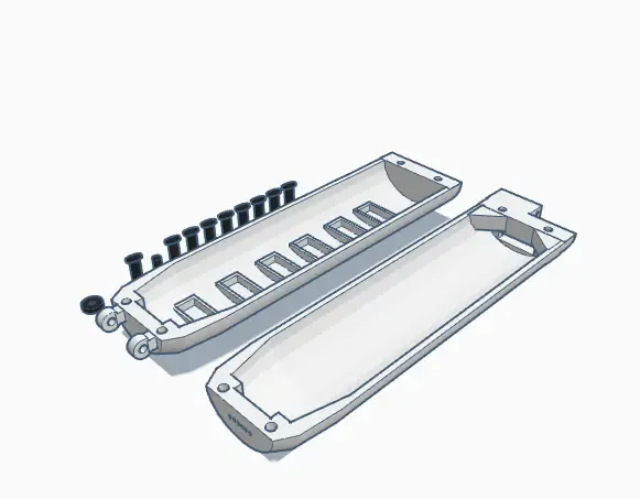 ROBIN FAV7 Robot umanoid complet imprimat 3D