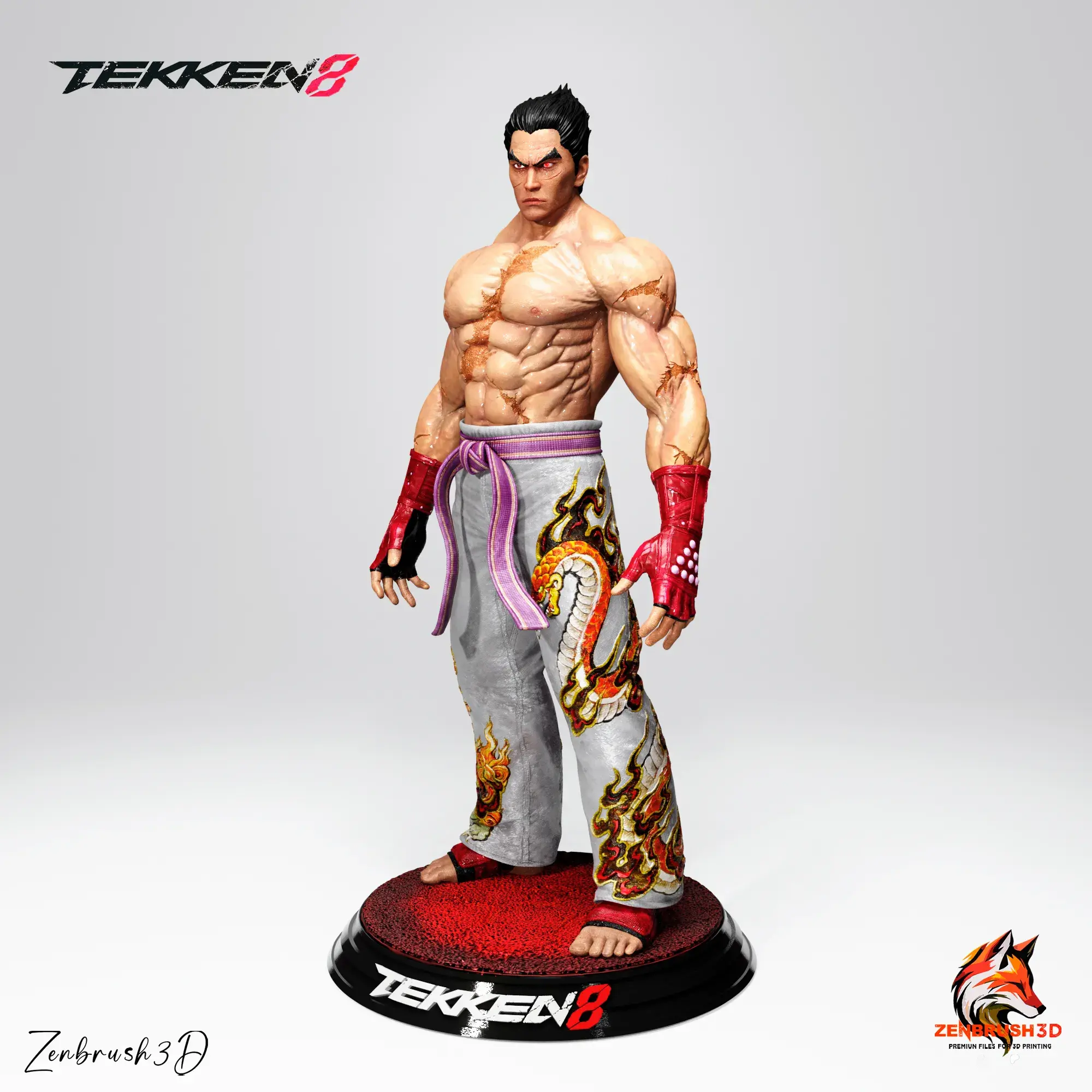 KAZUYA MISHIMA - TEKKEN 8 3D PRINTING