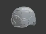 Futuristic Sci-Fi Helmet – High-Detail 3D Printable-2
