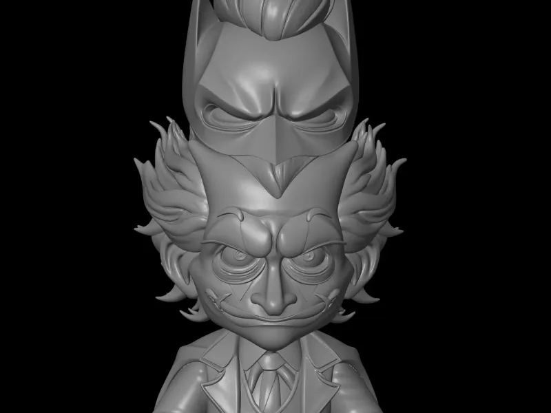 batman joker bust
