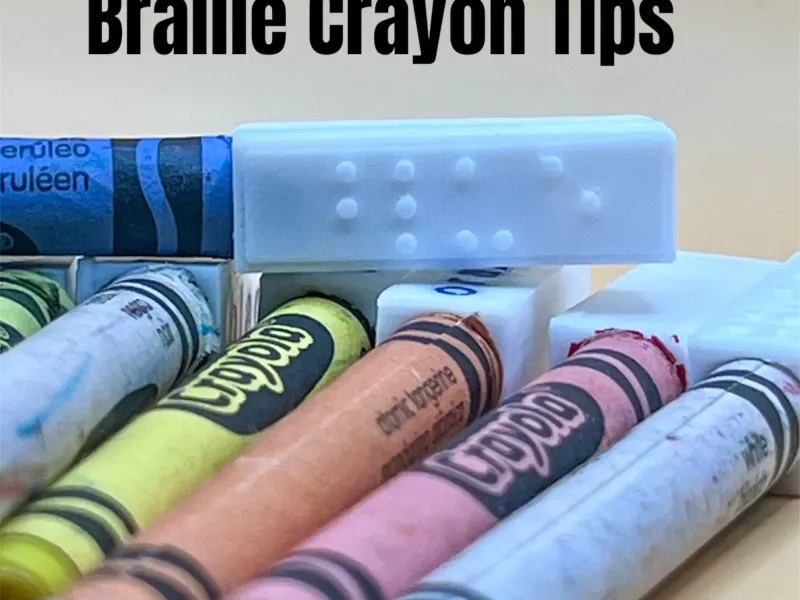 Braille Crayon Tips