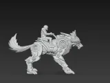 Robot wolf fighter-3