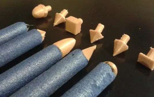 nerf dart heads