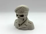 Buste de squelette militaire-4
