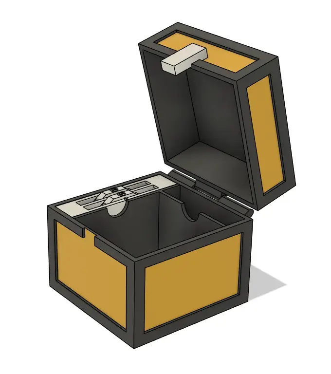 Minecraft Chest Deck Box