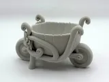 Flower Wheelbarrow Decor-1