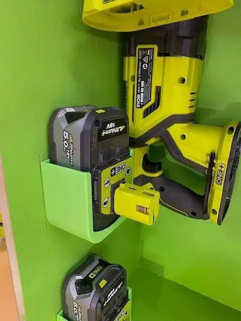 sUPORT BATERIE RYOBI 5AH