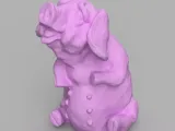 Sitting Pig-3