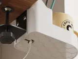 Bed and table side organiser with clamp fitting-6