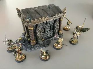 Small Ruined Tomb / Mausoleum - DND terrain