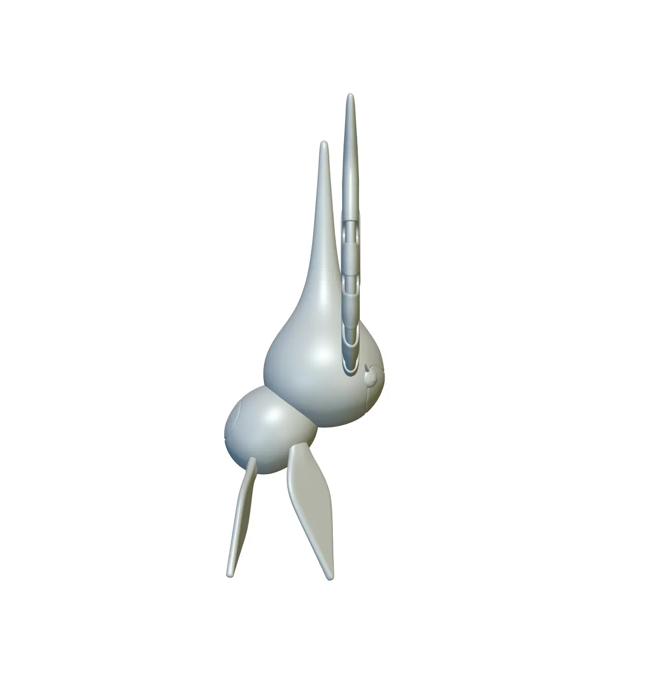 Pokemon Masquerain #284 - Ready for 3D Printing!