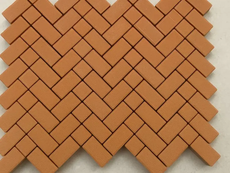 Herringbone Stitch Tile