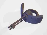 Hot Wheels Galsands scale gatling turret weapon-0