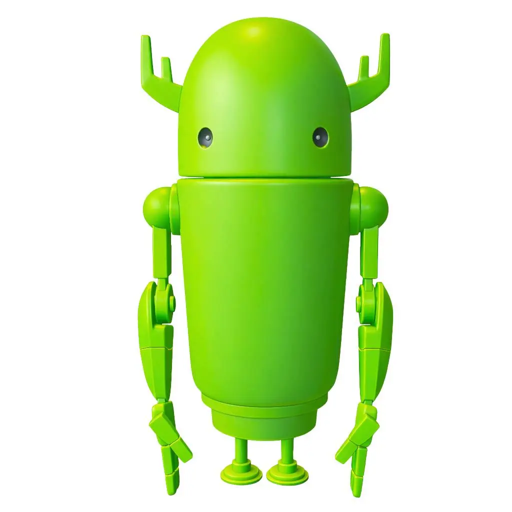 Cute Articulated Robot Character STL