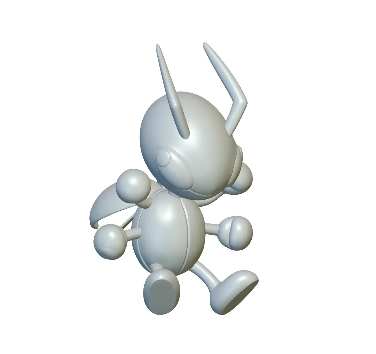 Pokemon Ledian #166 - Ready for 3D Printing!